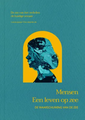 Ecologie van het kalme blauwe en gele water