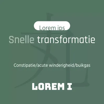 Snelle transformatie