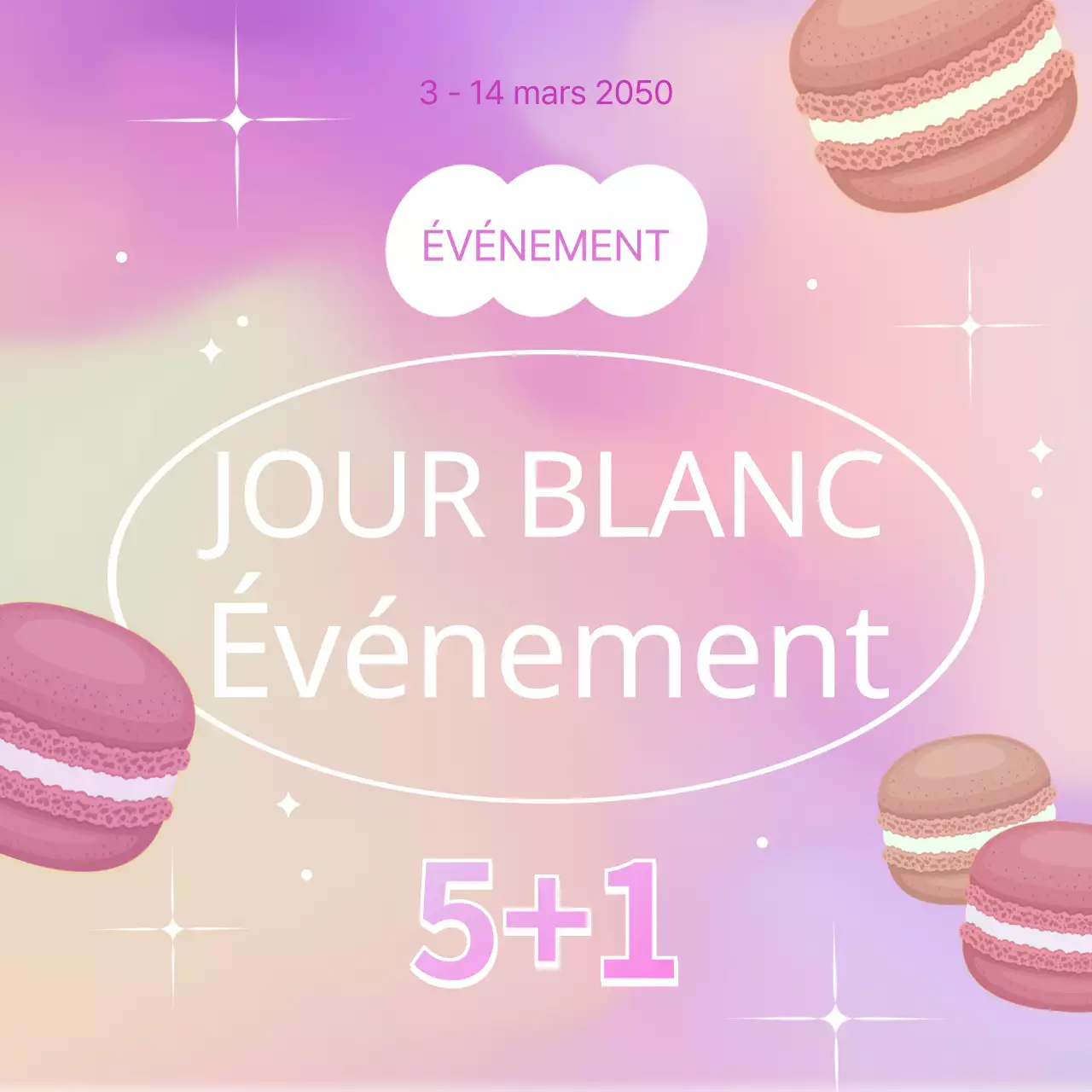 L'événement Pink Macaron