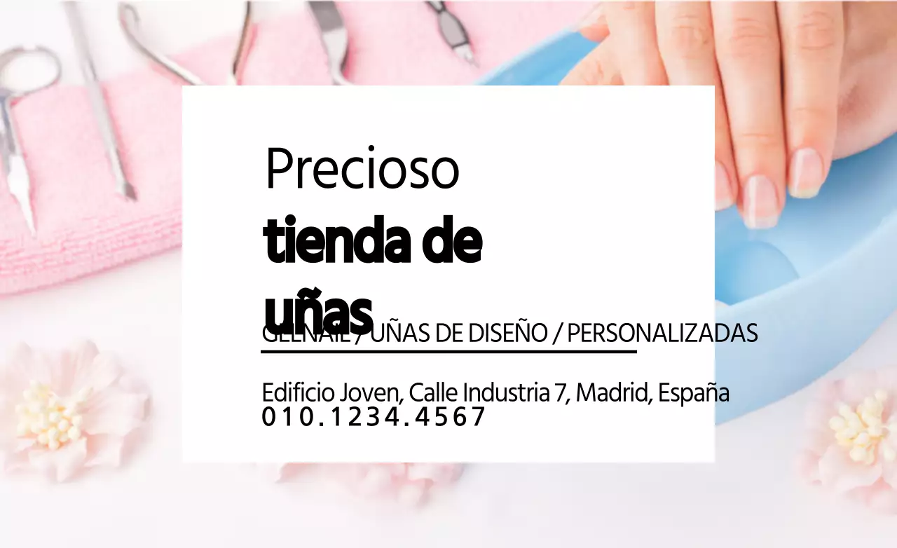 Tienda de uñas