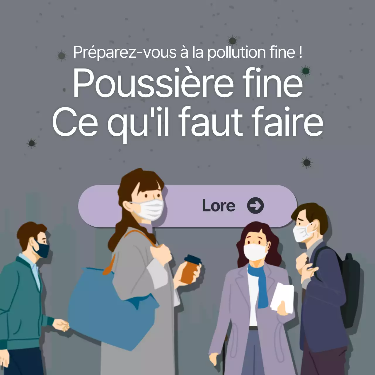 Prévention des poussières fines