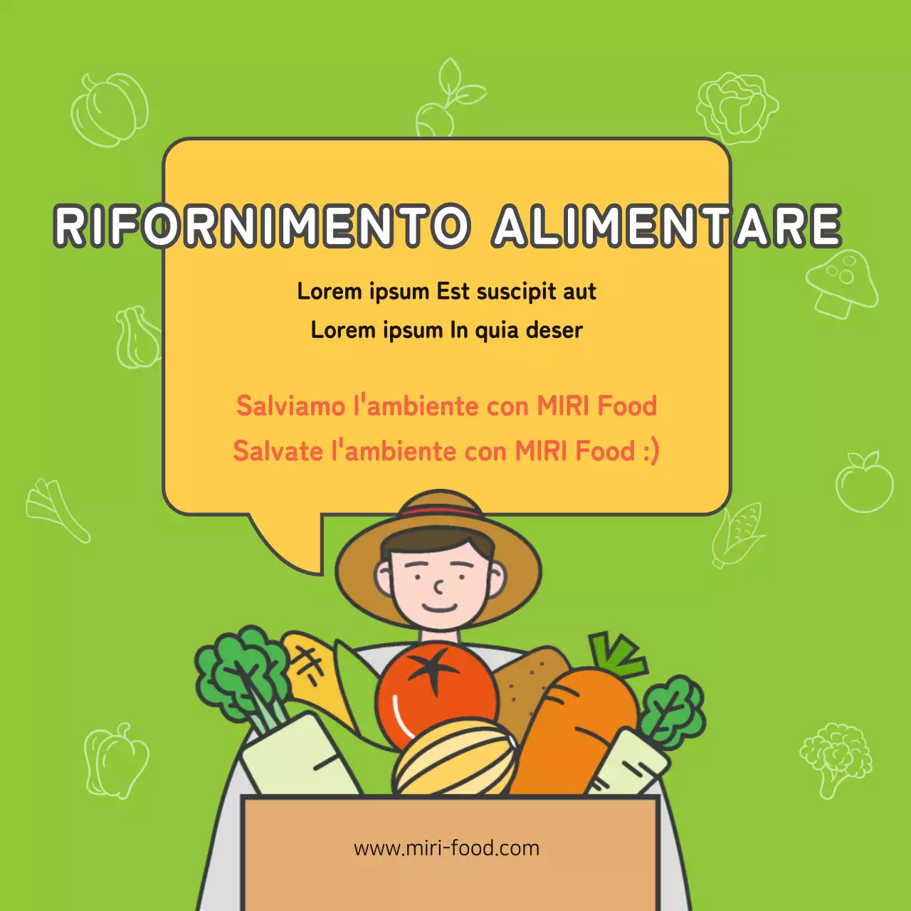 Verde, giallo e arancione per le aziende di ristrutturazione alimentare Gestione ESG CardNews