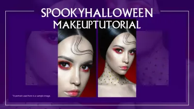 Purple Gothic Makeup Guide YouTube Thumbnail