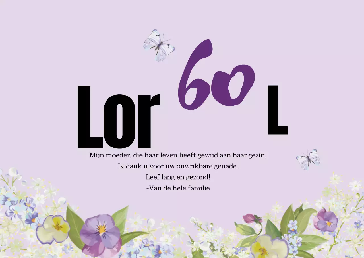 Paarse geïllustreerde letters benadrukken een oosters welkomstfeest