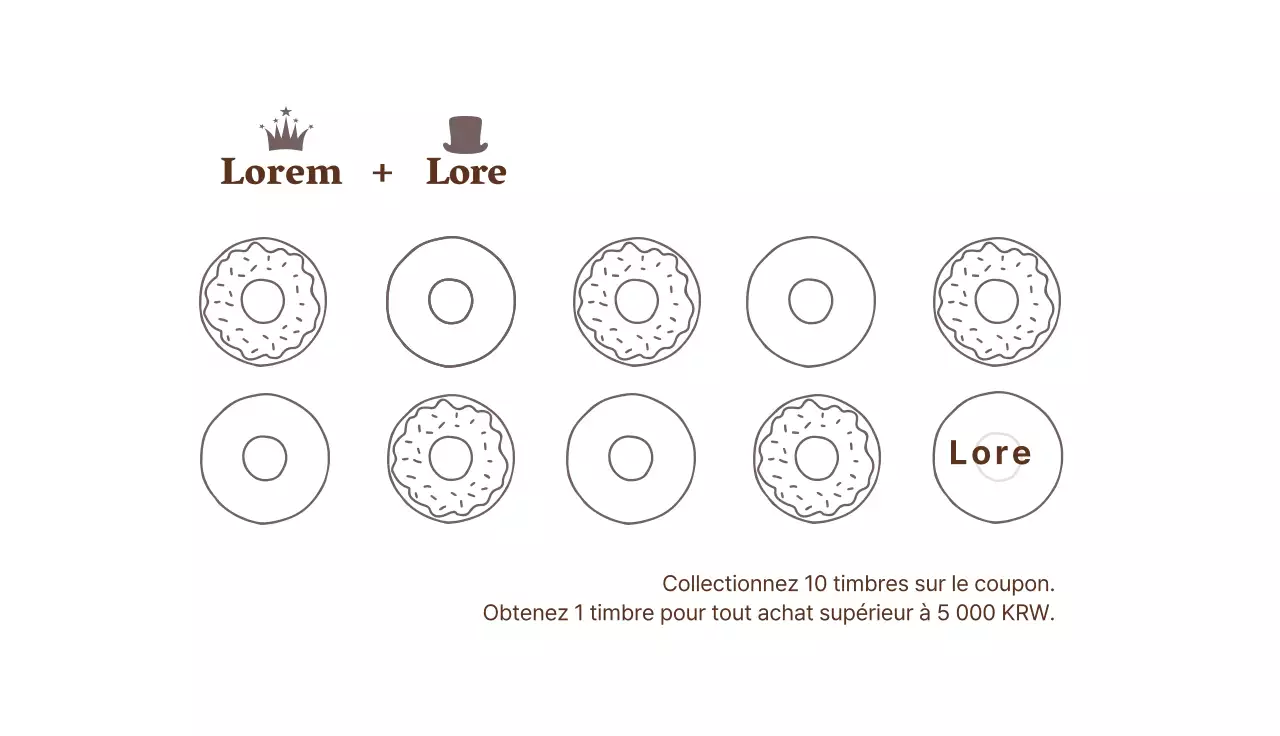 Brown White Illustrated Bakery Coupon