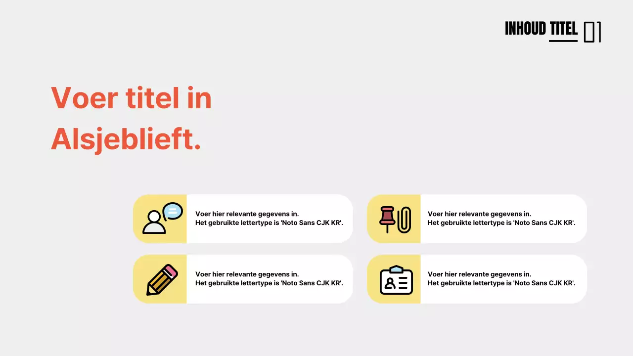 Presentaties voor schoolpresentaties