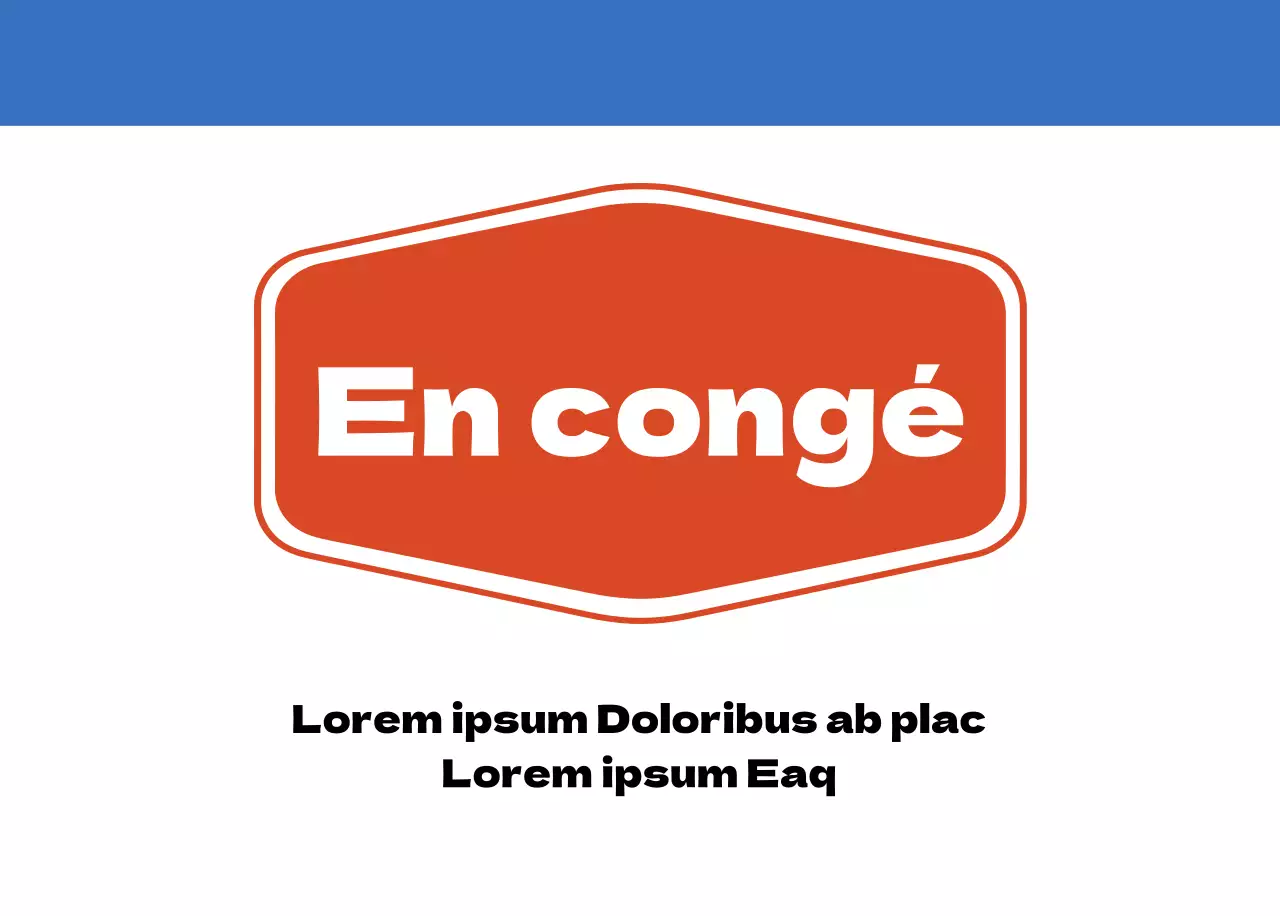 Calendrier rétro conceptuel de la nostalgie en rouge et bleu