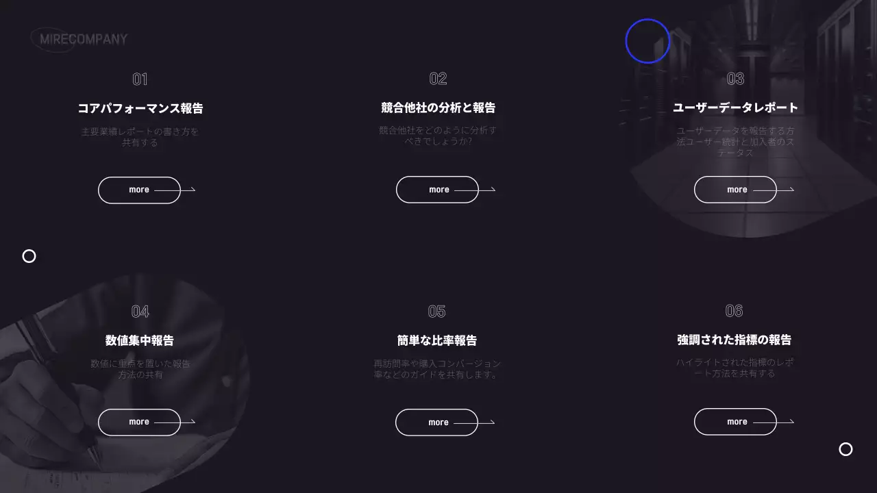 黒 モダン 成果報告書 報告書 プレゼンテーション