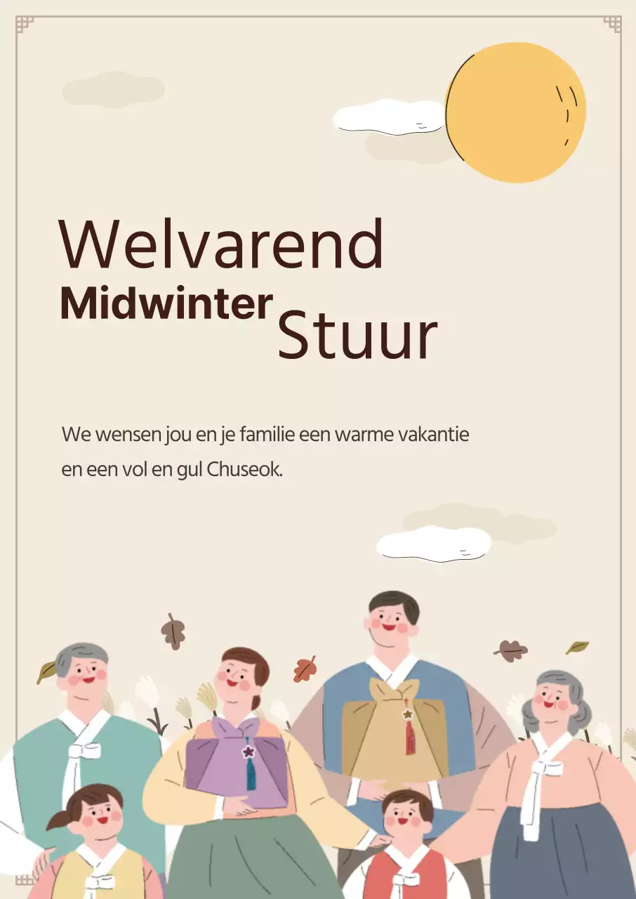 De groeten van Thanksgiving