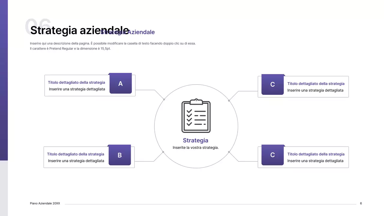 Kit di presentazione del business plan con concetto di indice viola sfumato