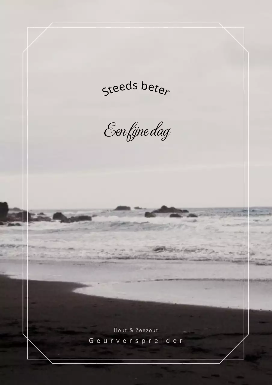 Het ontwerpen van een productgids voor diffusergeuren in grijstinten