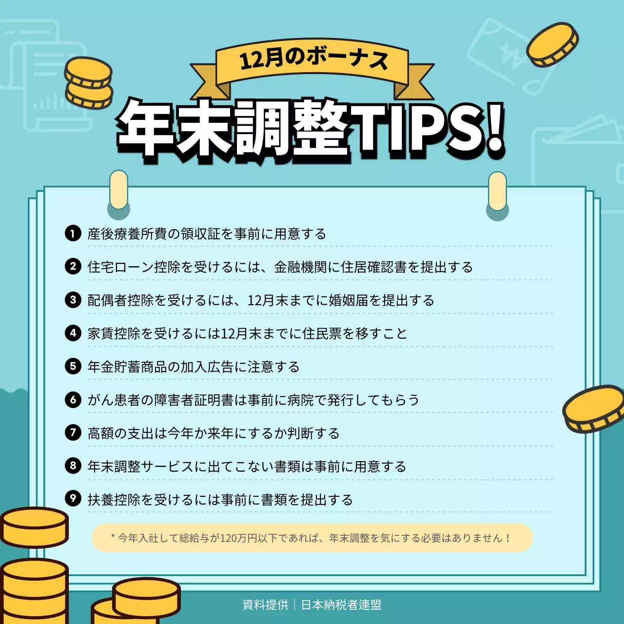 水色 ポップ 税金 ポスター SNS投稿 正方形