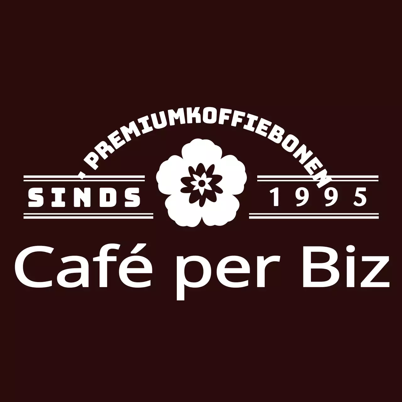 Stijlvol, eenvoudig logo in groen voor cafépersoneel
