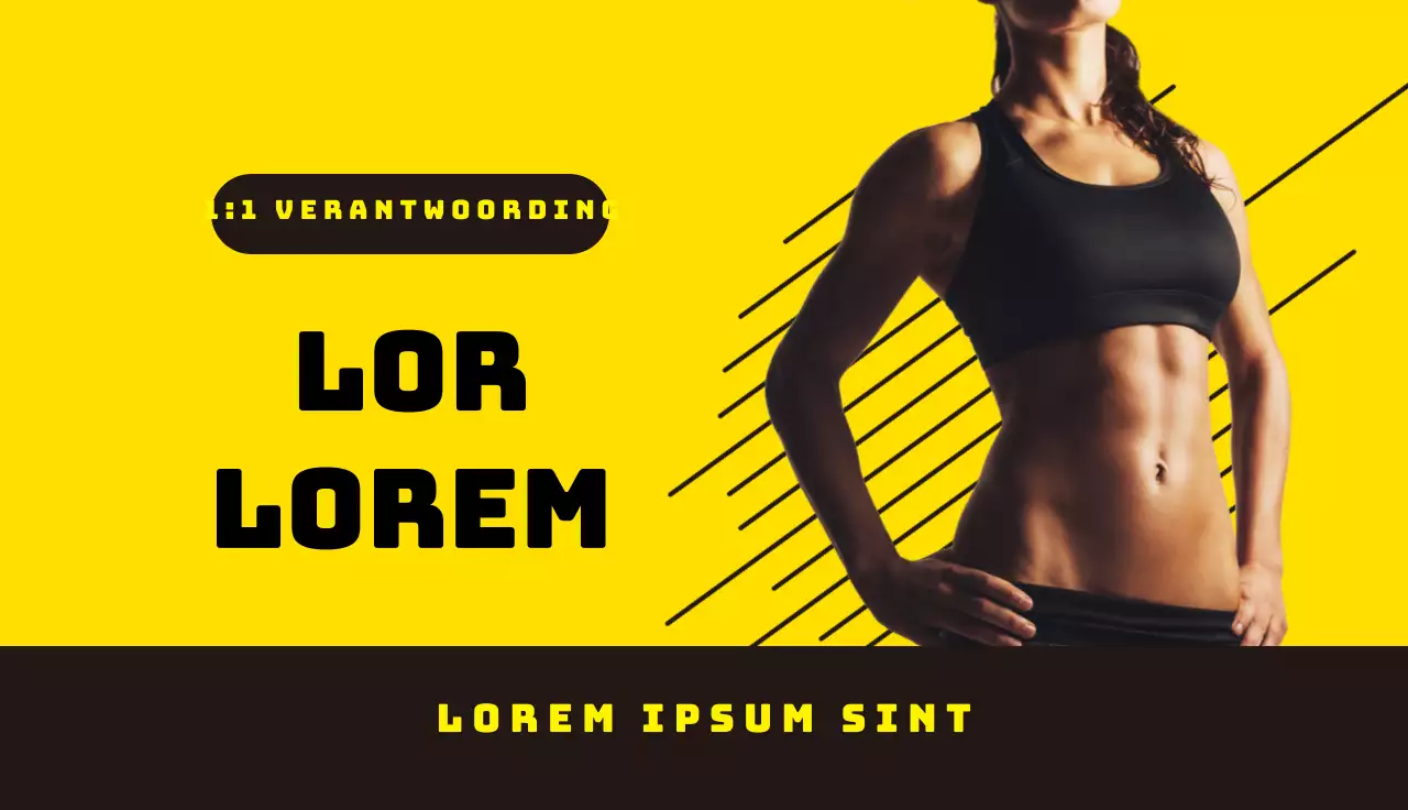 Geel fitness promoten
