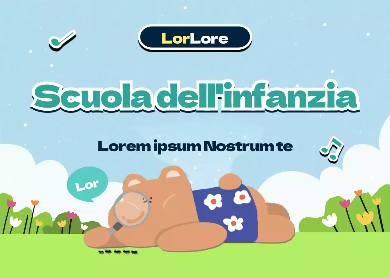 Magneti per la scuola materna