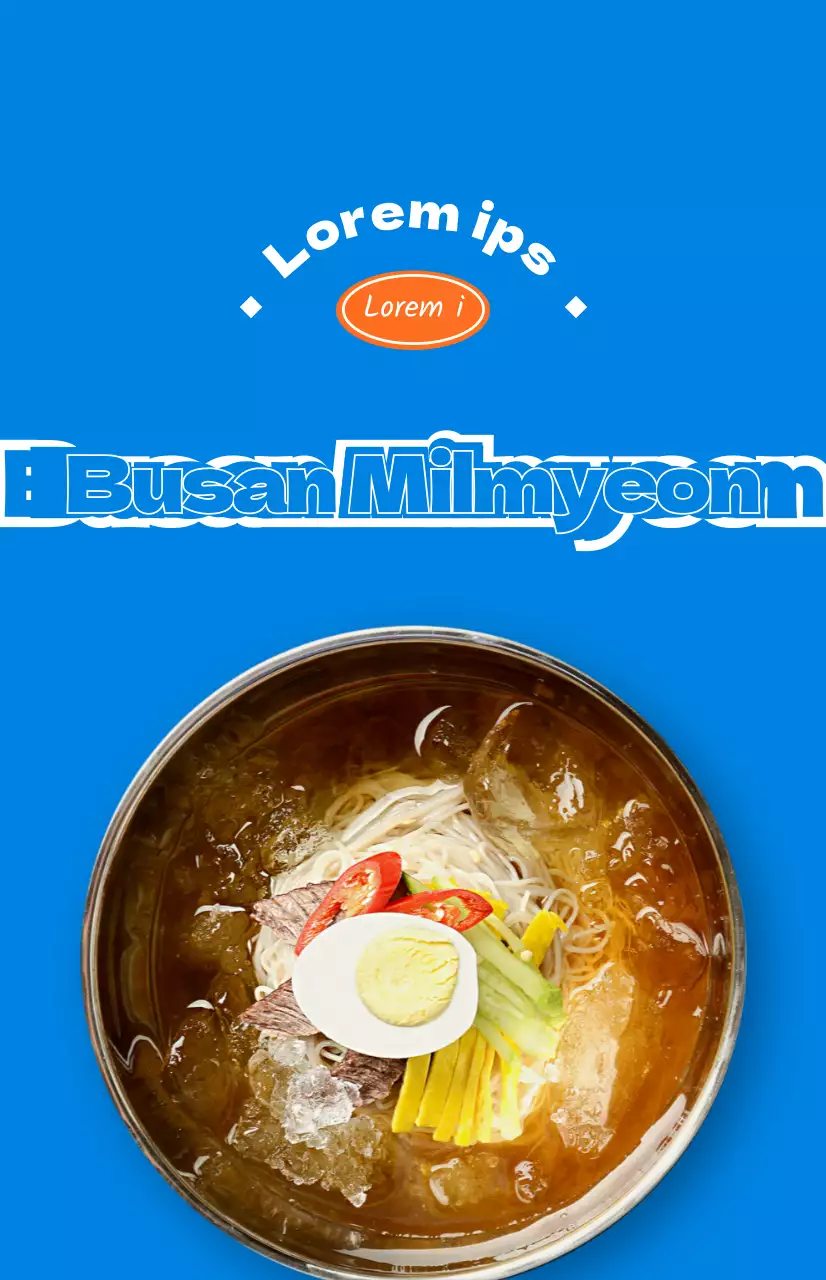 Promociones de restaurantes con fotos en color de distintos alimentos veraniegos