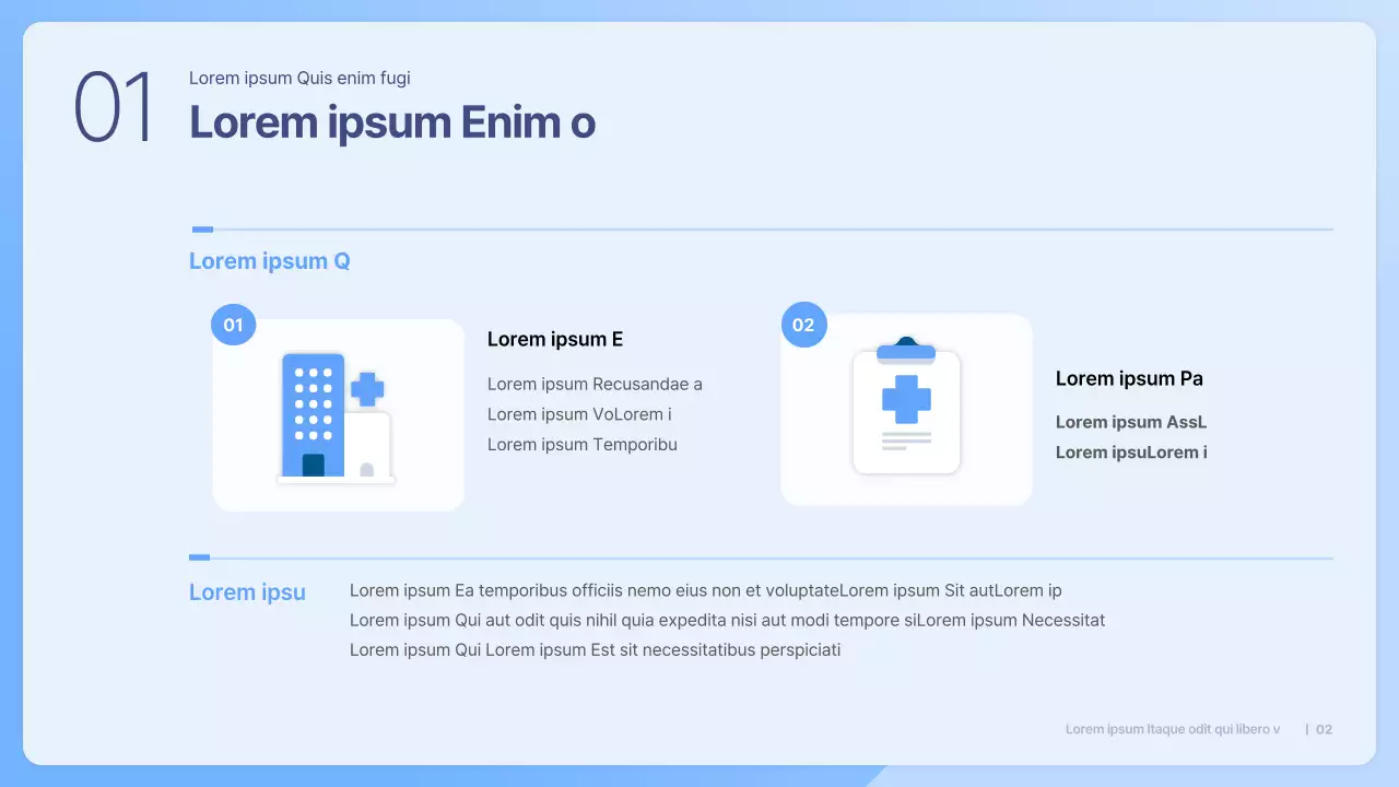 Présentation Blue Simple pour le débat sur la privatisation des soins de santé