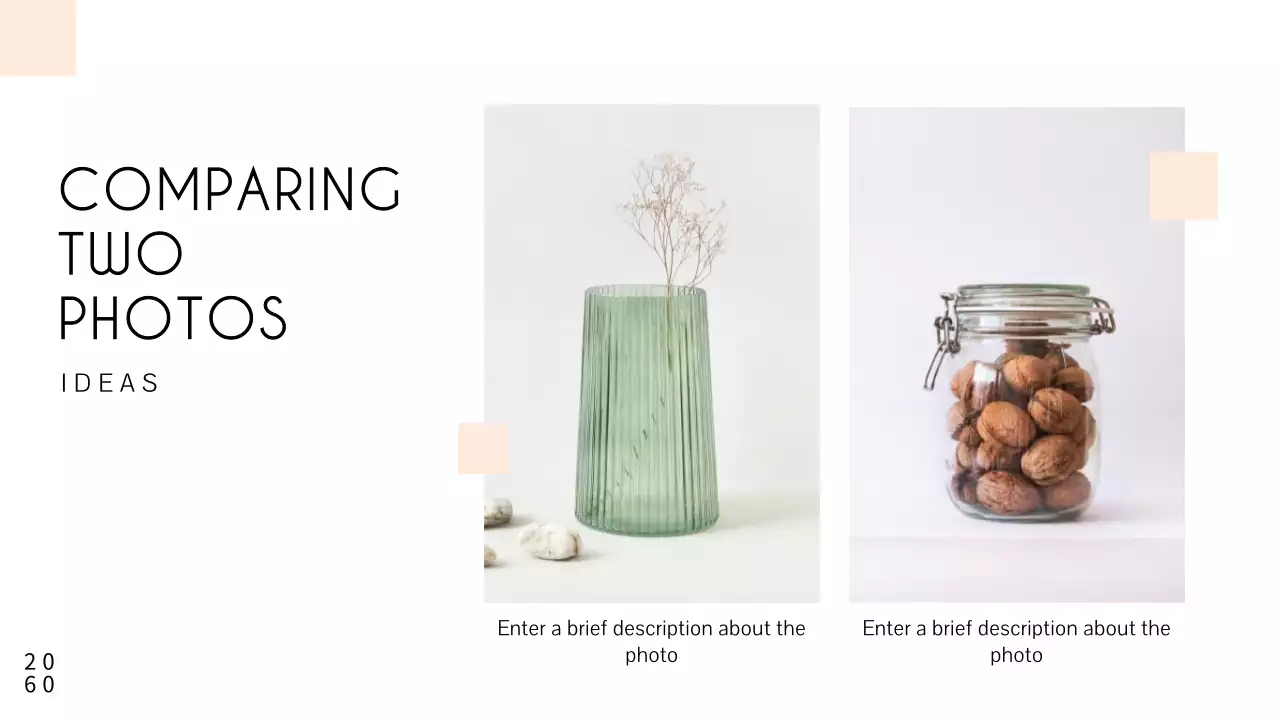 화이트 미니멀 포토 가이드 프레젠테이션