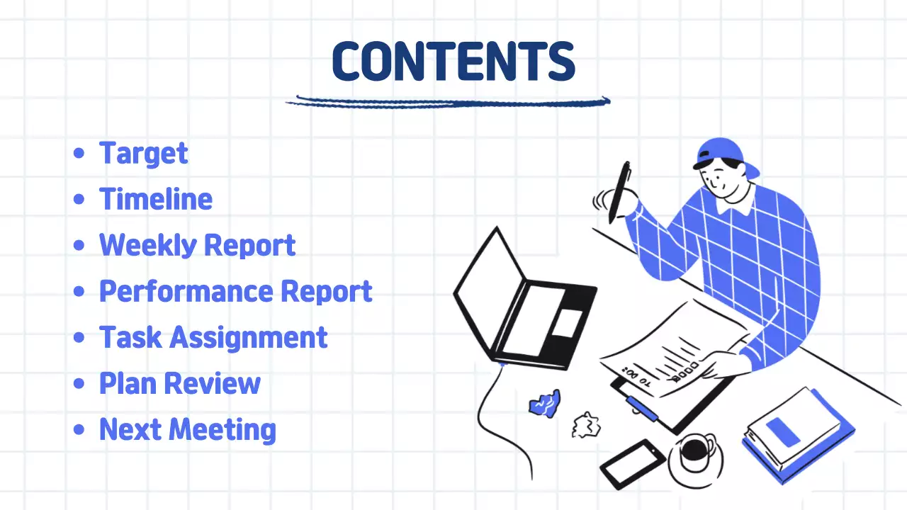 Blue Modern Marketing Guide Presentation