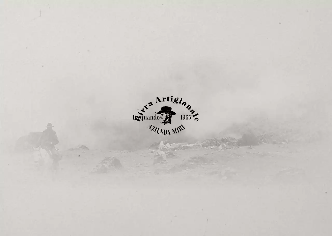 Legatura a molla per liquori di concezione retrò in marrone e arancione