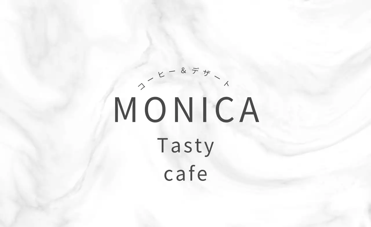 白 シンプル カフェ 看板 ファンシーバナー