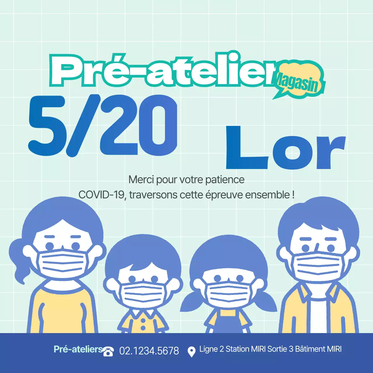 Avis aux entreprises de Corona