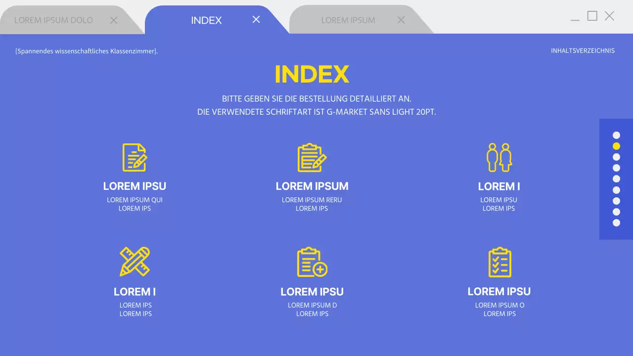 Präsentation des außerschulischen Programms