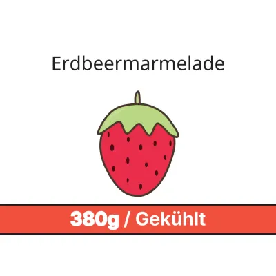 Erdbeerkonfitüre