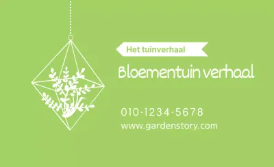 Tuinverhaal