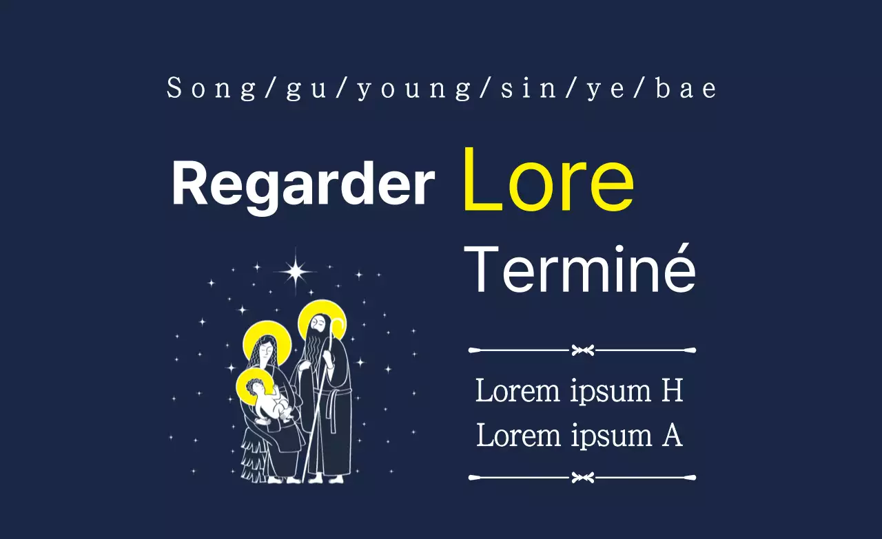 Illustration simple de l'église en bleu marine