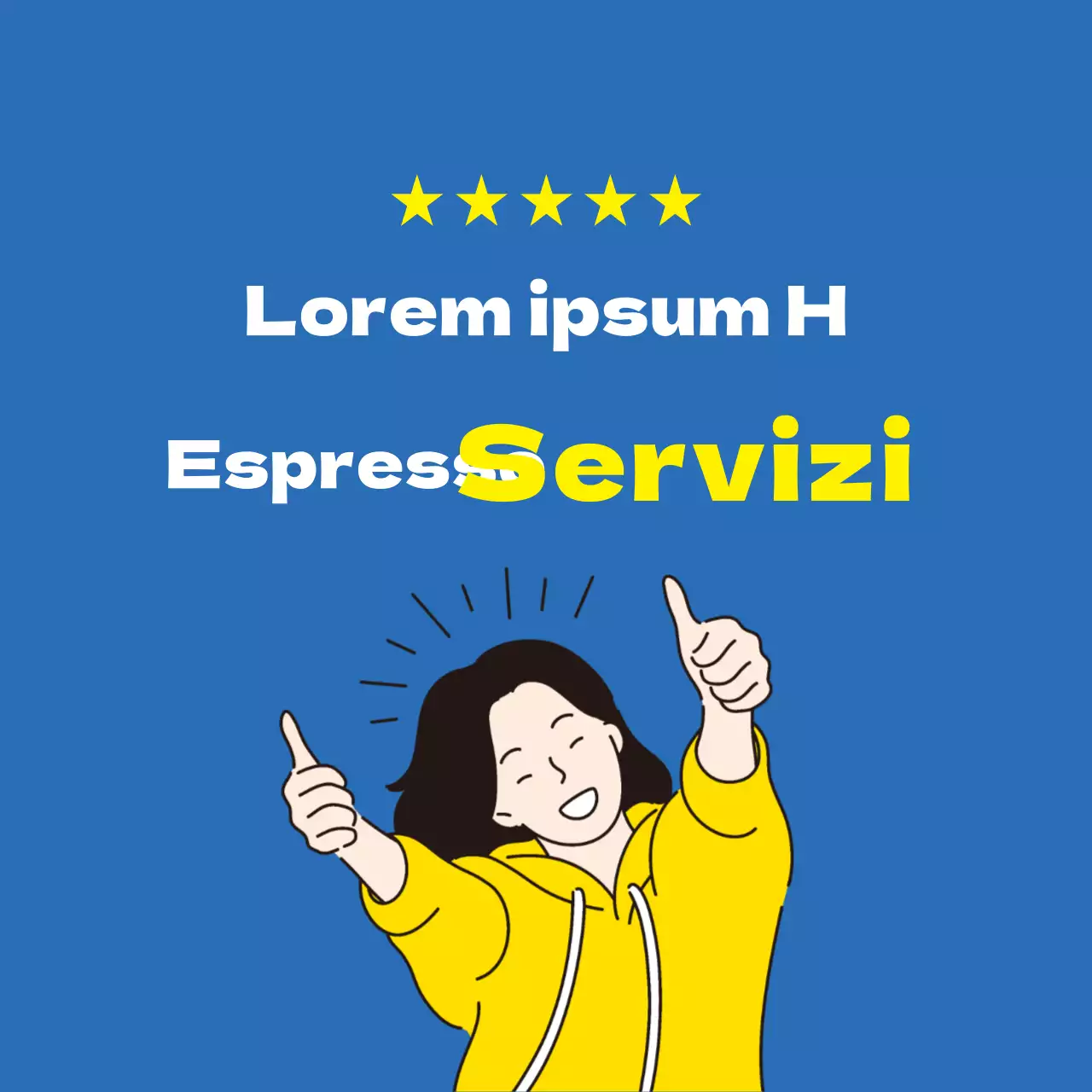 Servizio di revisione delle illustrazioni blu