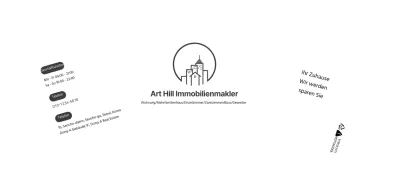 Weiß Einfache Linie Illustration Immobilienmakler