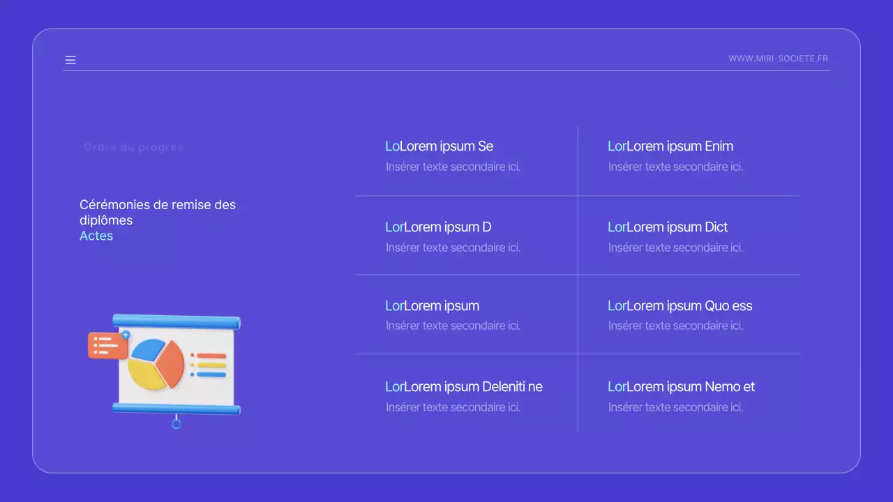 Annonce de lancement kitsch avec de jolies illustrations bleues