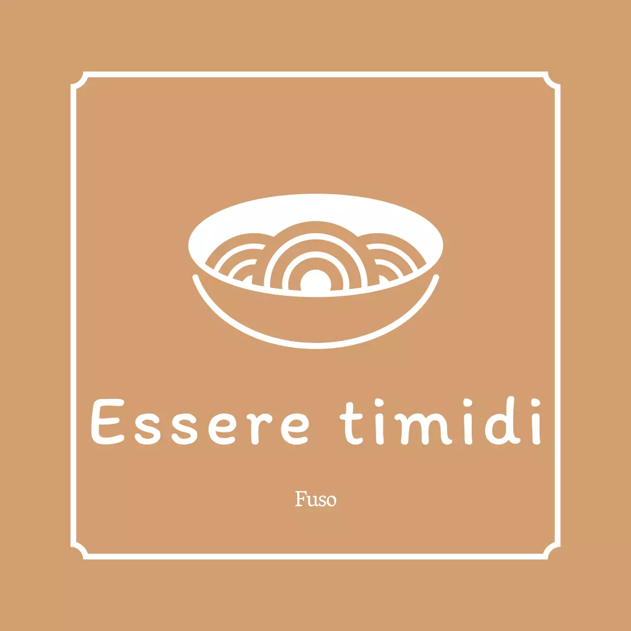 Semplice insegna di ristorante coreano in oro