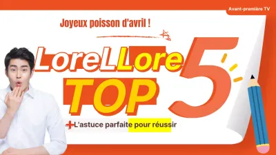 Vignette orange-jaune du poisson d'avril