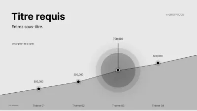 Graphique conceptuel épuré en gris et noir