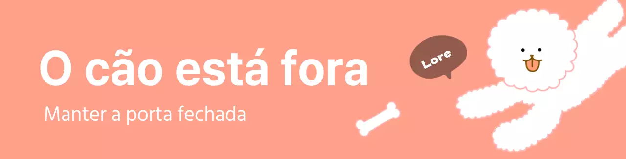 Camagnet de precaução para cachorros