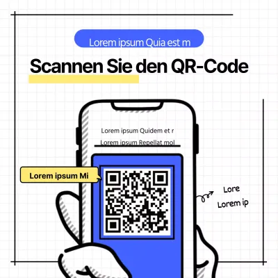 Blau kariertes Smartphone-Design