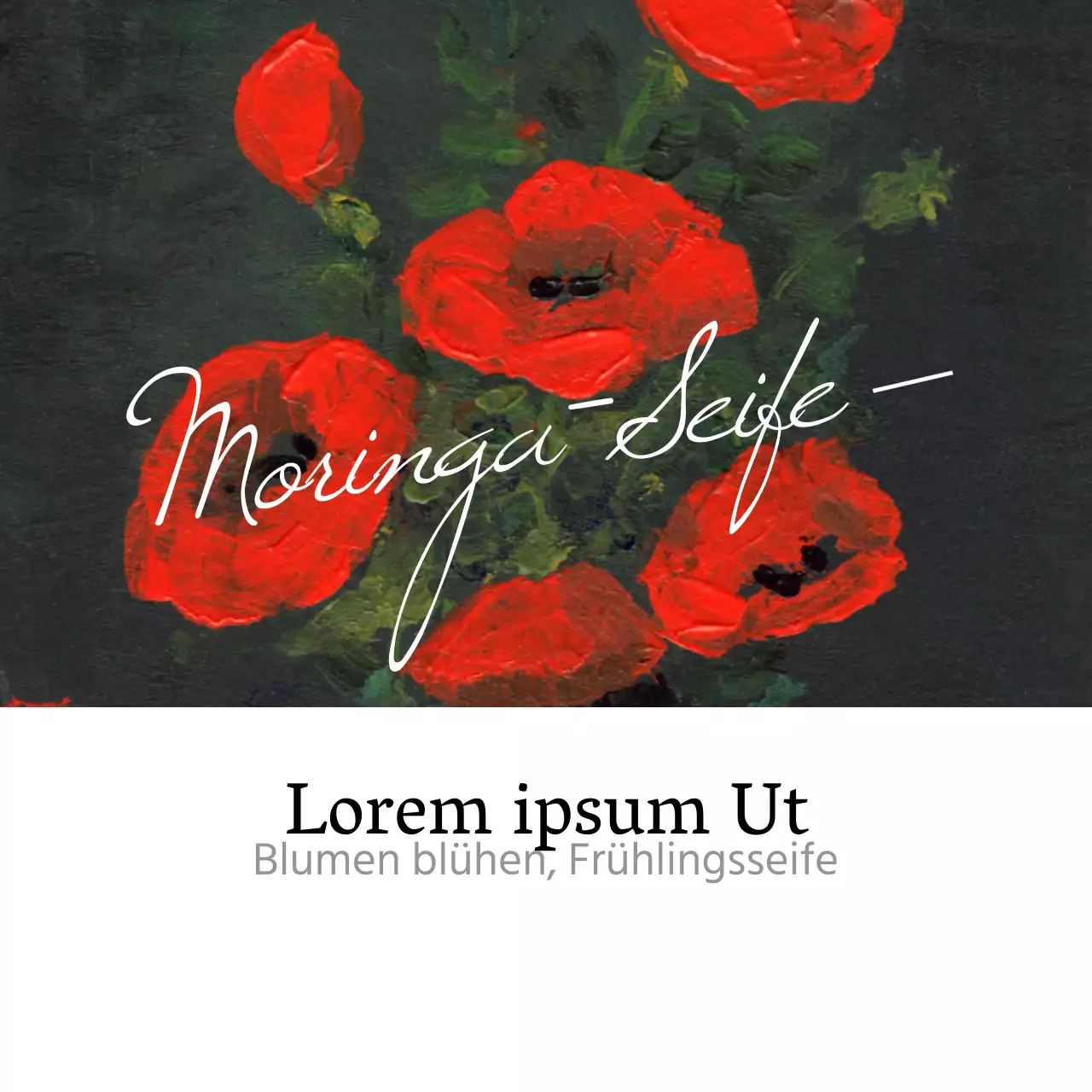 Wenn die Blumen blühen und der Frühling