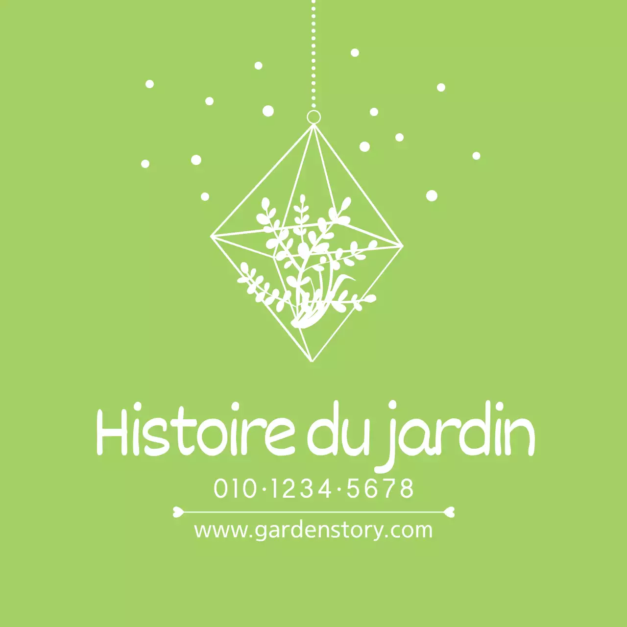 Histoire du jardin
