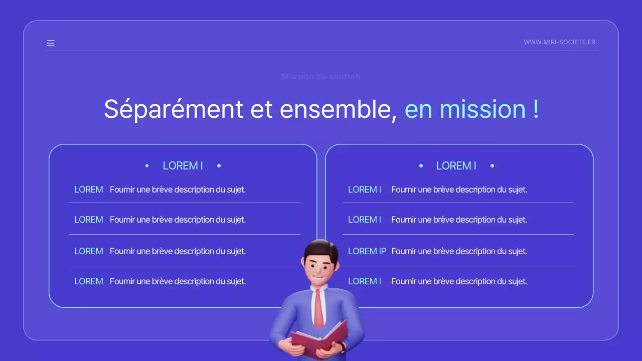 Annonce de lancement kitsch avec de jolies illustrations bleues