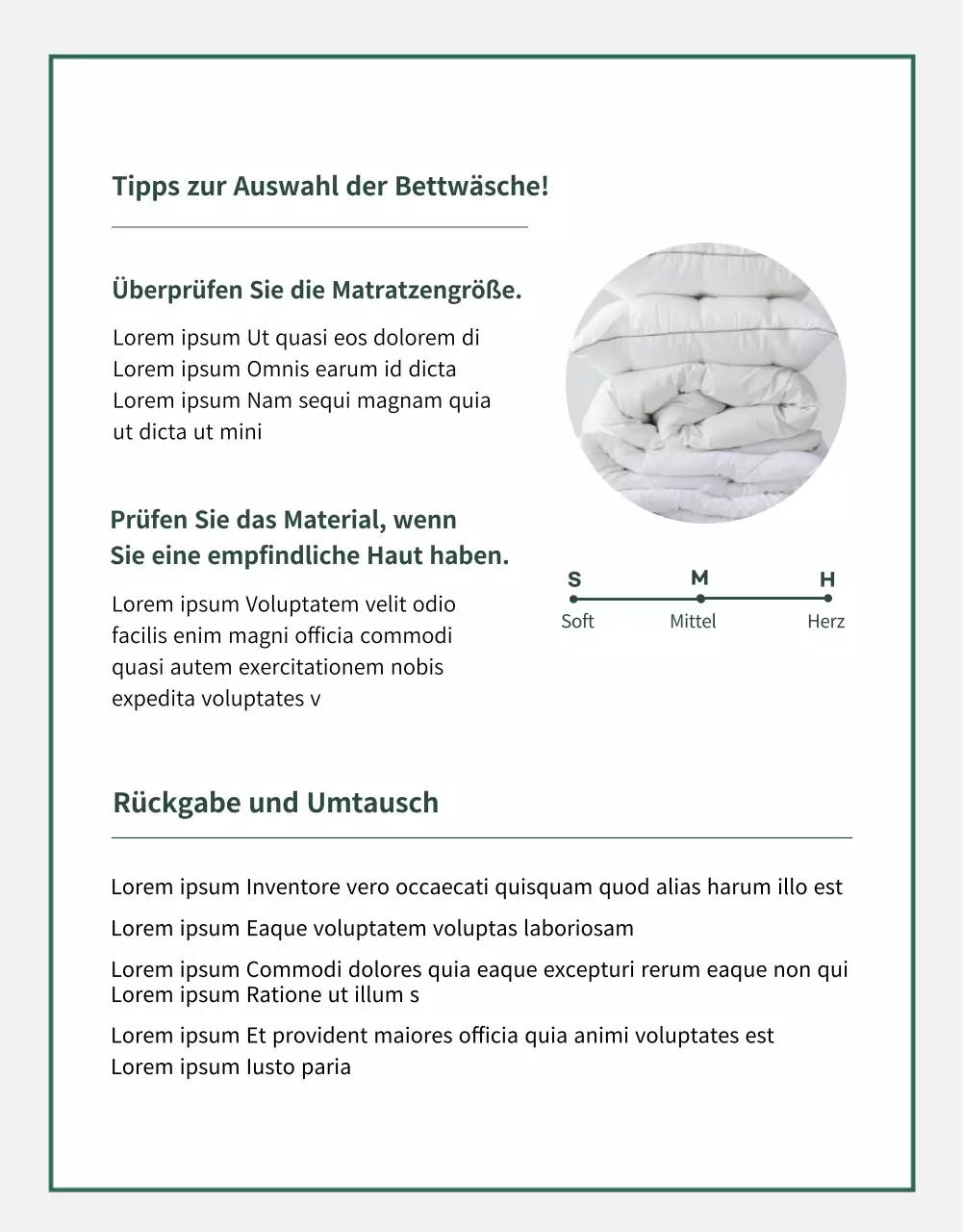 Luxuriöse Konzeptbettwäsche in modernen Brauntönen (mehr)