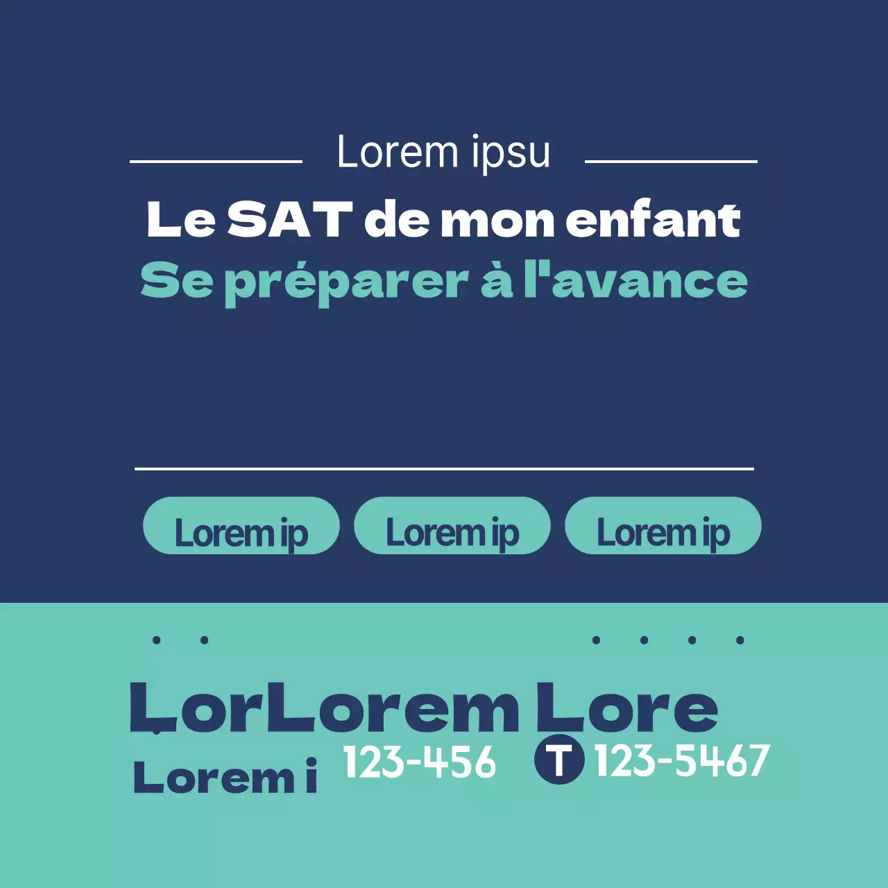 Le SAT de mon enfant