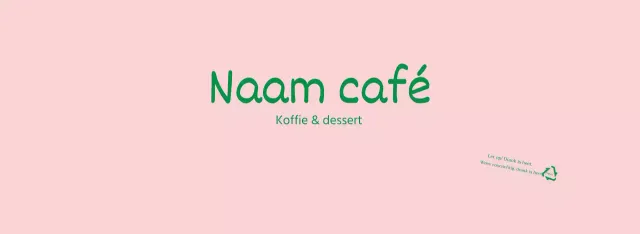 Roze Groen Nette Engelse letters