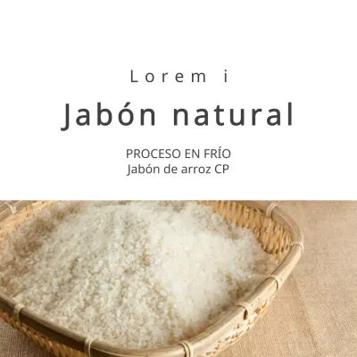 JABÓN NATURAL
