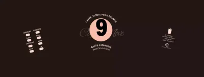 Nero Rosa Neat Symbols Cafe