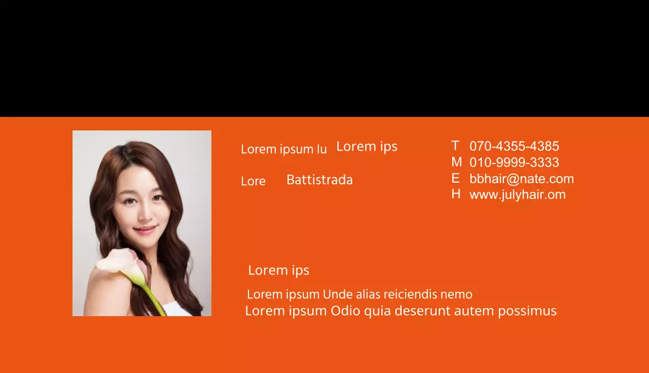 Progettazione di biglietti da visita aziendali