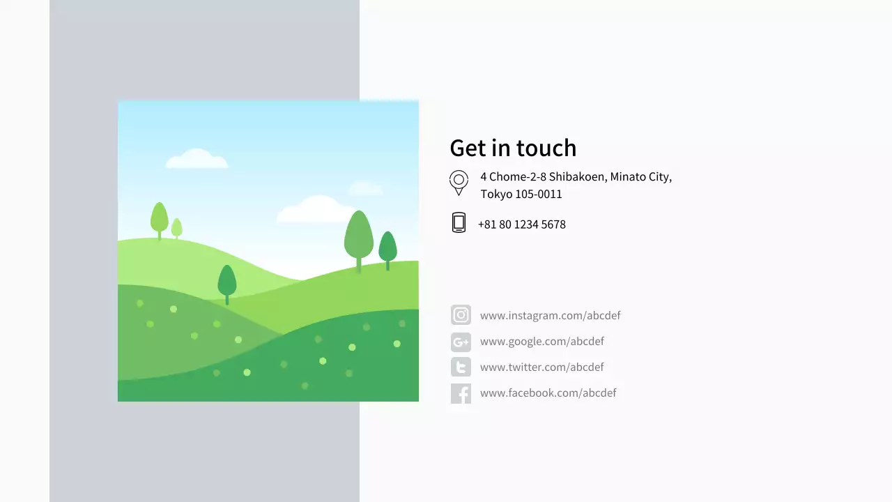 グレー モダン インテリア ポートフォリオ プレゼンテーション