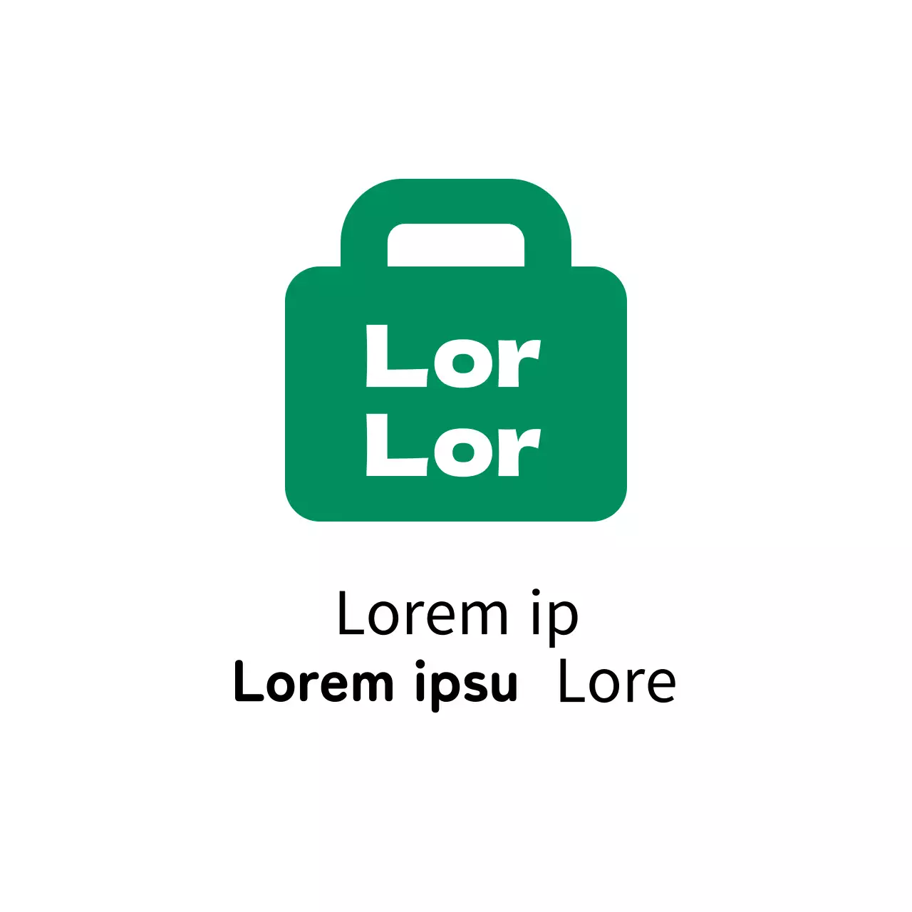 Abstrakte Illustration Ladenverpackung Etikett