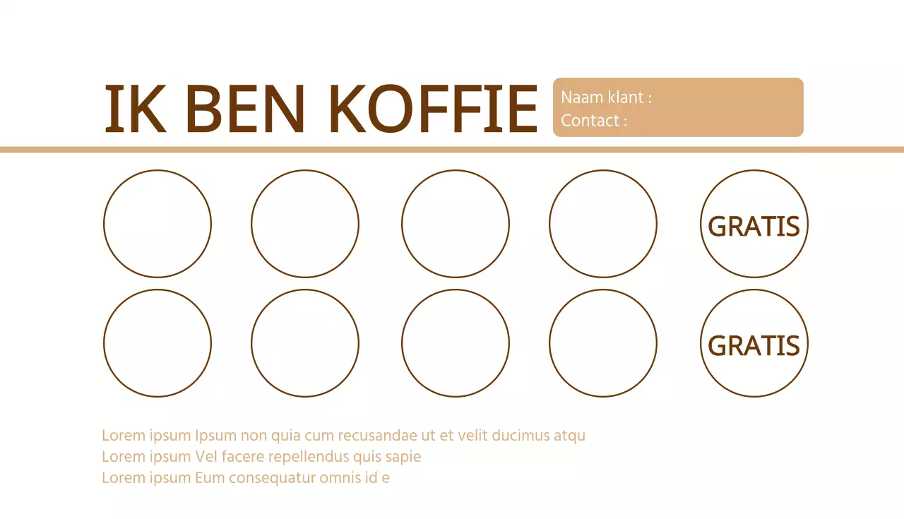 Ik ben koffie